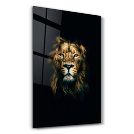 Wallity OGLS-5000 Pintura Decorativa de Vidrio Templado Multicolor 46 x 72 cm